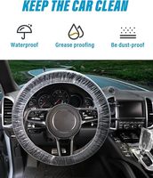 Rech Universelle Elastische Transparente LDPE Wasserdichte Staubdichte Vollständige Auto-Schutzhülle für SUV mit Anpassbarer Größe und Günstigen Kosten