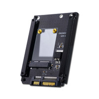 Carte d'extension MSATA vers SATA 3.0, adaptateur d'interface SSD vers 6 Gbit/s pour double MSATA