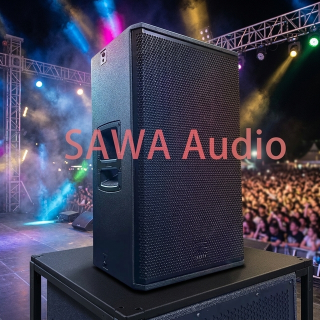 NX 945-A 15 Inch Active Two-way Stage Floor Speaker Touring Portable Professional Powered Sound System Speakers