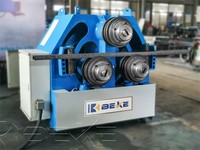 Machine de formage de composants métalliques W24S-16, plieuse à profil à 3 rouleaux, matrice de pliage de 350 mm pour le cuivre