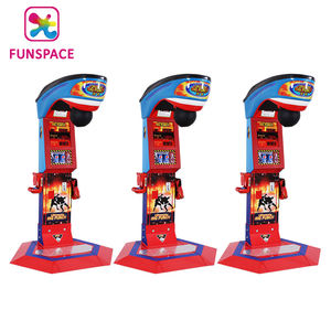 Prueba de fuerza robusta Venta de boletos Juegos que funcionan con monedas Arcade Punzonadora Máquina DE BOXEO - Product Image 4