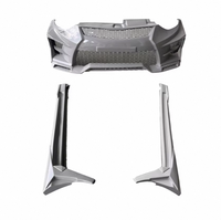 Kits de carrosserie pour pare-chocs avant de voiture pour Elantra 2012 2013 2014 2015, pare-chocs avant et arrière avec jupes latérales