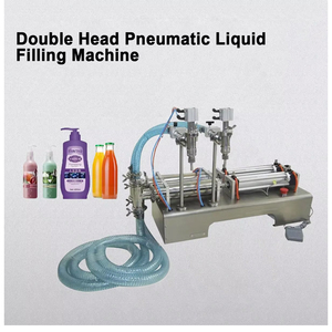 Factory Wholesale Price 2 Head Piston Filler Liquid Filling Machine Semi Automatic/Table Top Liquid Filling Machine - Product Image 2