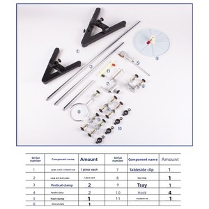 Soporte de Experimentos Multifuncional con Marco de Hierro de Gran Tamaño para Enseñanza de Física y Biología en Escuelas Secundarias - Product Image 2