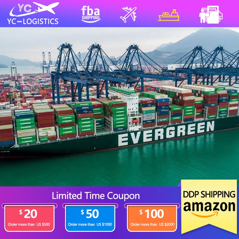 Морской экспедитор грузов, Китай в США, Великобритания, Канада, Германия, доставка по всему миру от двери до двери ddp