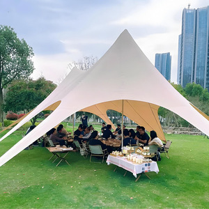 Carpa de Glamping para 6-8 Personas, Tela Oxford, Gran Espacio, Carpa de Camping para Exteriores, Blanca, Tamaño Personalizable - Product Image 2