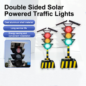 Feu de signalisation clignotant à énergie solaire pour le contrôle du trafic Feu de circulation de haute qualité - Product Image 3