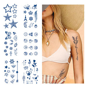 ملصقات وشم مؤقتة مقاومة للماء من شاينين للأرقام الرياضية على الذراع والساق والكتف لسباقات الترياتلون - Product Image 4