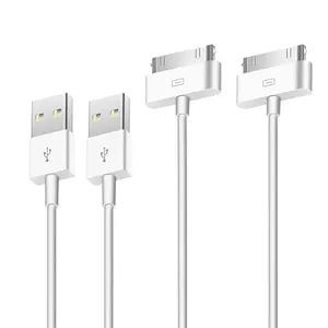 Cavo dati USB 30-Pin per iPhone 4 4S 3GS 3G iPad <span class=keywords><strong>2</strong></span> 3 per <span class=keywords><strong>iPod</strong></span> Nano <span class=keywords><strong>Touch</strong></span> e per Samsung ricarica cavo Kabel Chargeur - Product Image 1