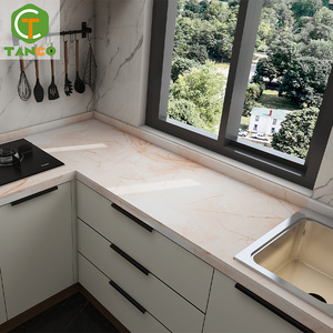 <span class=keywords><strong>Papel</strong></span> pintado de mármol impermeable de cocina autoadhesivo de <span class=keywords><strong>vinilo</strong></span> para <span class=keywords><strong>armario</strong></span> de cocina - Product Image 2
