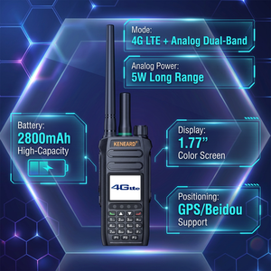 <span class=keywords><strong>Radio</strong></span> bidirectionnelle K8 4G POC + analogique double mode, 5W haute puissance, batterie 2800mAh, positionnement GPS, coordination en temps réel - Product Image 4