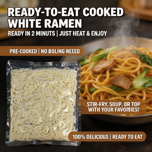 Ramen blanc cuit prêt à manger, faible en sodium, <span class=keywords><strong>sans</strong></span> <span class=keywords><strong>gras</strong></span>, aliment diététique pour le fitness - Product Image 6