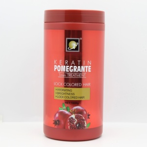 Productos para el Cuidado del <span class=keywords><strong>Cabello</strong></span> con Extracto de Granada Roja, Tratamiento Suavizante y Fortalecedor de Raíces, Mascarilla Capilar de Queratina Anti-Rotura - Product Image 1