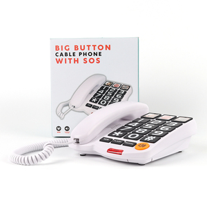 Teléfono Senior XXL con botón de llamada de emergencia-Pantalla grande, EXTRA alto y fácil operación-CE/FCC/RoHS - Product Image 4