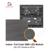 Module LED SMD intérieur P6, écran d'affichage LED, écran vidéo LED, panneau mural vidéo LED, luminosité 1000 cd