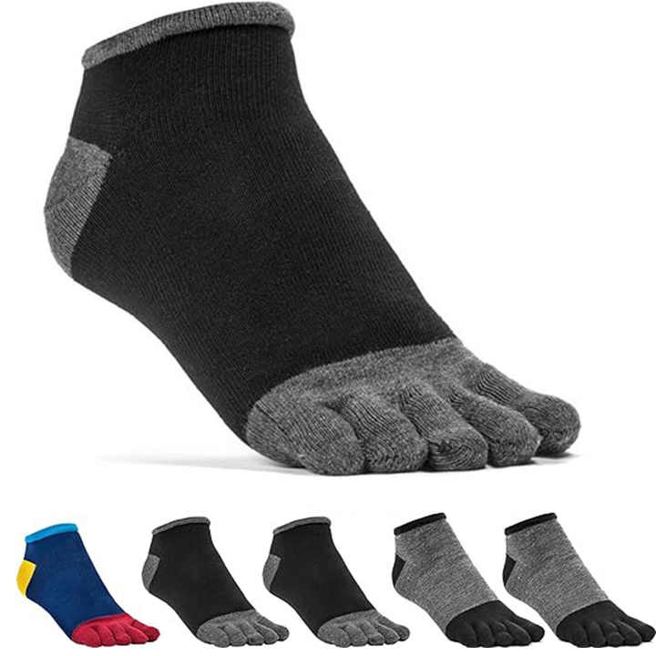 Mens Merino Wool Toe Socks - Lightweight & Customizable