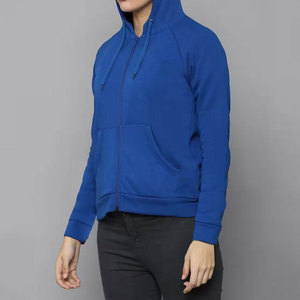 Sudadera con capucha y cremallera ligera de manga larga para mujer en el estilo personalizado más vendido para ropa de calle de invierno ropa informal sudaderas con capucha - Product Image 2