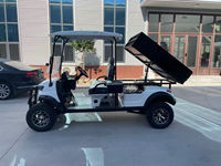 Voiturette de golf électrique chinoise économique 6 places, batterie lithium 72V, homologuée route, en promotion