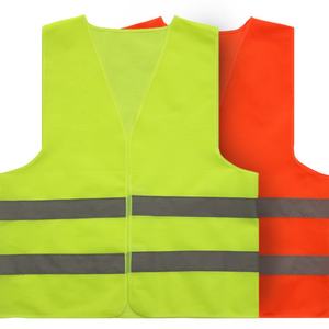 Veste de sécurité réfléchissante haute visibilité en gros - 100% polyester, personnalisable pour une utilisation en sécurité - Product Image 2