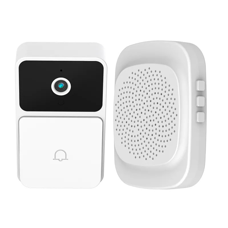 1080p Wireless Visual Doorbell Two Way Audio Home Security Smart Door Bell