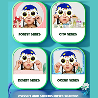 Cámara Instantánea para Niños, Diseño Bonito y Resistente a Golpes, Pantalla HD de 2.4 Pulgadas, Cámara de Juguete para Niños para Fotos, Vídeos e Impresión de Stickers, Regalo
