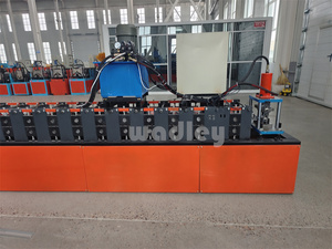 Automatic Upright Steel Forming Machine Column Steel Upright Rack <b>Storage</b> Rack Shelf Box Panel Roll Forming Machine - Product Image 2