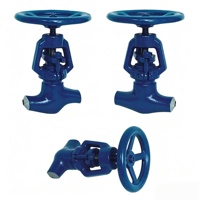 Vanne à soupape à souder en acier au carbone forgé PN20 avec volant OEM 1/2"-2" pour l'approvisionnement en huile, gaz, produits chimiques et eau