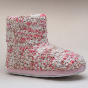 Hot Selling Women's Autumn Winter Indoor <strong>Boots</strong> Breathable Warm <strong>Sherpa</strong> Lining Non-Slip Snow <strong>Boots</strong> - Product Image 5