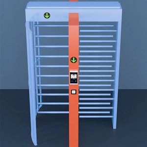 Tam yükseklik erişim kontrolü turnike kapı boyalı çapraz turnike kodu şarj stadyum paylaşılan erişim kontrolü için salıncak bariyer - Product Image 2