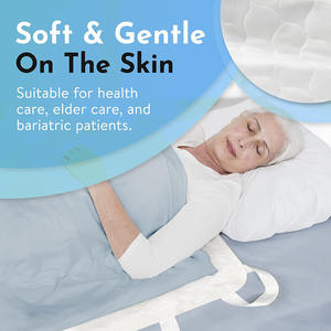 Coussins d'allaitement en microfibre équipés de poignées pour adultes Coussinets d'incontinence lavables avec fonction de retournement médical Produit de couche - Product Image 3