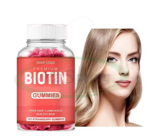 VitaSpring Saç Cilt ve Tırnaklar İçin Biotin Plus Jelibonlar Gıda Takviyeleri C Vitamini Biotin Jelibonu Biotin Kolajen Jelibonları - Product Image 2
