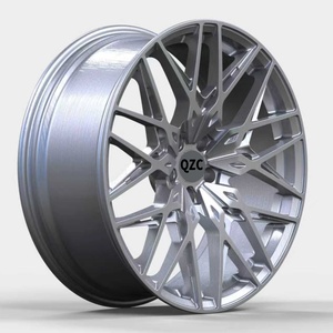 Lightweight Custom Forged <b>Wheels</b> with Silver Wire Drawing Technology Can Be Customized for Various Car Models and Sizes - Product Image 2