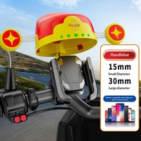 Neues Design Gott des Reichtums Hut Handyhalterung Navigations-Telefonhalter für Fahrräder Motorräder Elektrofahrzeuge