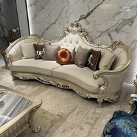 Ensemble de canapés modulaires de luxe, haut de gamme, élégant, traditionnel, en cuir, fabriqué à la main