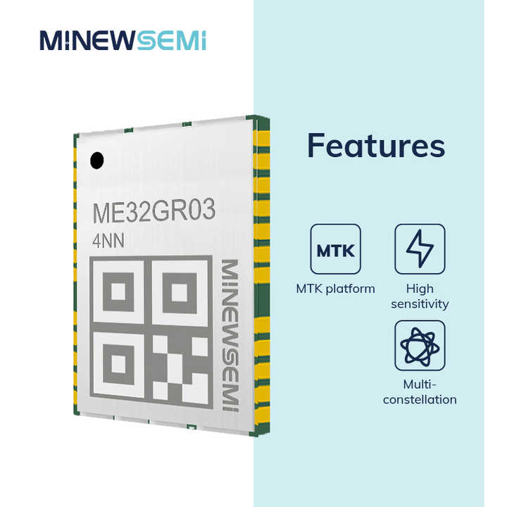 Dual Frequency Satellite Received Module BeiDou Soc chip RF Devices BDS ...