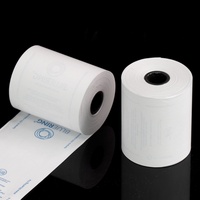Rollo de Papel Térmico Premium de 57 mm x 30, 56 x 16, Núcleo de Plástico Impermeable, Tamaños y Gramajes Personalizados, Uso en Tiendas de Abarrotes, Certificado ISO9001
