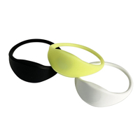 Bracelet en silicone RFID personnalisé 13,56 MHz NFC |   Bracelet de paiement sans argent liquide pour les événements |   Bande de contrôle d'accès imperméable