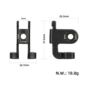 Support de phare pour trottinette électrique KuKirin A1 : Élimine les oscillations du phare, éclairage stable et sécurité accrue, support de phare avant. - Product Image 2