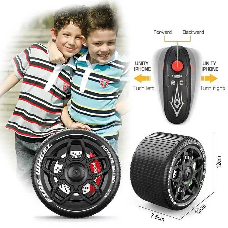 Toy wheel rc cars 2.4G 4CH rc car tires speed wheel toys for kids children rc toy