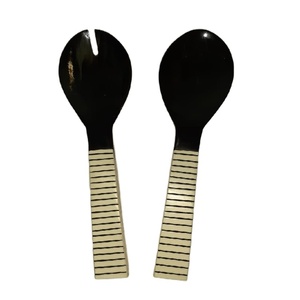 Venta caliente hecho a mano cuerno hueso cucharas alta demanda utensilios de cocina casuales para el hogar Hotel restaurante uso venta al por mayor disponible - Product Image 1