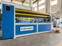 Machine à cintrer asymétrique 3 rouleaux ESR 10X1000 rapide et efficace pour la fabrication de tuyaux en acier au carbone et de tôles en acier inoxydable