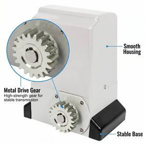 <span class=keywords><strong>Moteur</strong></span> <span class=keywords><strong>de</strong></span> portail <span class=keywords><strong>coulissant</strong></span> automatique 3000KG 433.92MHz, ouvre-portail robuste avec 2 télécommandes pour usage industriel et commercial - Product Image 3