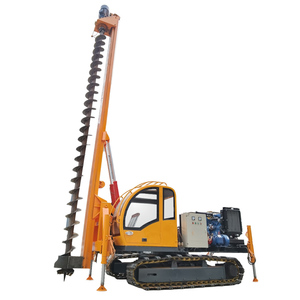 เครื่องตอก<span class=keywords><strong>เสาเข็ม</strong></span>ไฮดรอลิกแบบเคลื่อนที่ด้วยพลังงานแสงอาทิตย์พร้อมมอเตอร์ ประหยัดน้ำมัน ติดตั้งสกรูยึดดิน - Product Image 5