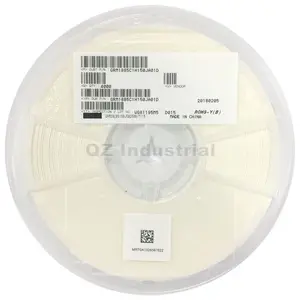 Qz Nieuwe Originele Voorraad Groothandel Smd 1608 Mlcc Keramische Condensator 0603 150j 15pf 5% 50V C 0G Grm1885c1h150ja01d