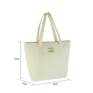 Vietnam OEM automne hiver rétro plaine sac à main d'épicerie toile épaule velours côtelé sac fourre-tout réutilisable velours côtelé sac à bandoulière - Product Image 3