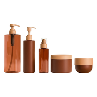 Flacon pompe mat pour shampoing, pot à gommage à large ouverture 125ml-500ml, couleur personnalisée, pour lotion, poudre libre, perruques
