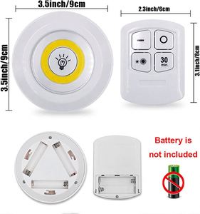 Luz LED COB Moderna para Gabinete, Blanca, de Plástico, con Batería, Control Táctil Regulable, Sensor, Alto CRI 90, 5000K, 50000 Horas de Vida Útil, 1 Año de Garantía - Product Image 2