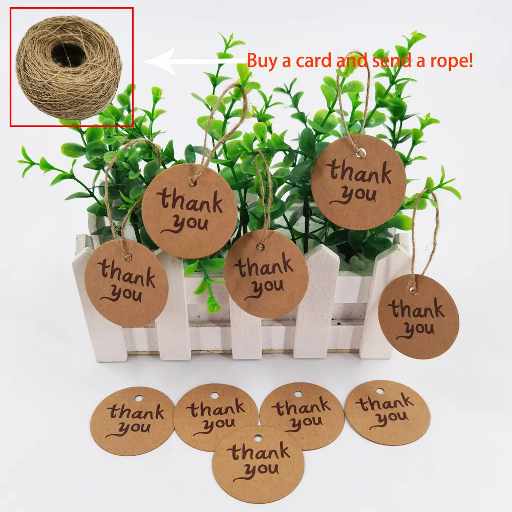 Spot Stocks Are Sold At Low Prices Factory Wholesale Gift Card Kraft Paper Thank You Card For Small Business