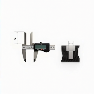 Pied à coulisse numérique avec embouts longs, outil de mesure 0-150 mm pour travaux de précision - Product Image 2