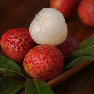 中国の新鮮なジューシーなライチLichee Litchi Lichi良質のライチ新鮮な果物 (Zhong Li Hong)